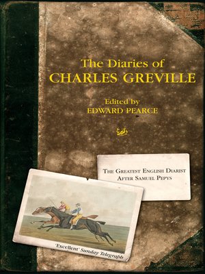 cover image of The Diaries of Charles Greville